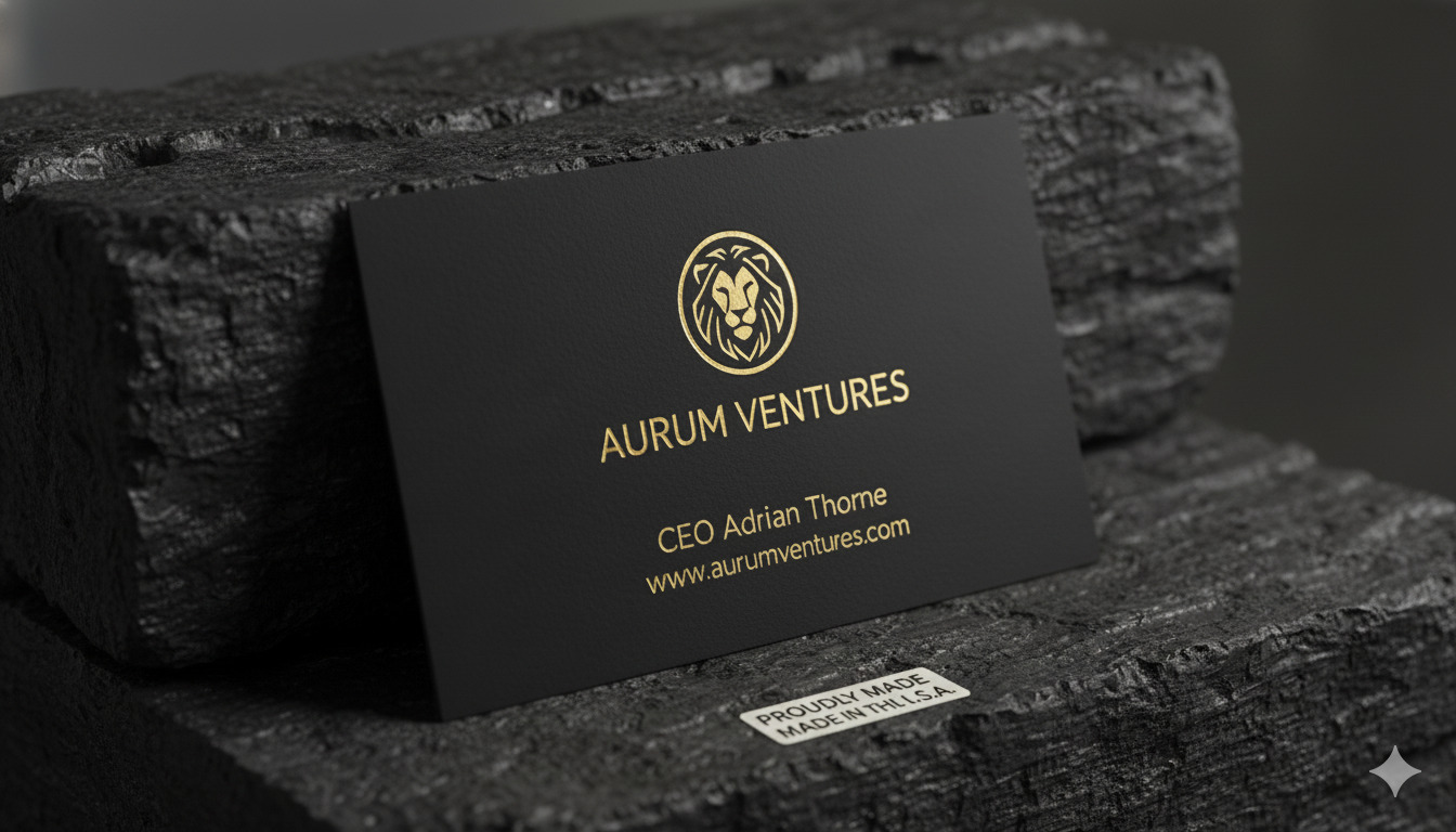 Dark textured backdrop used in card photography